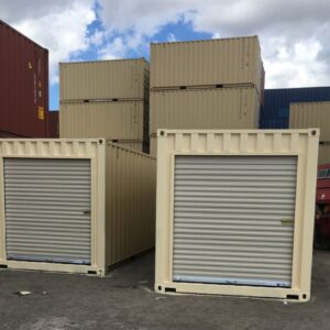 20x8 FT USED CONTAINER WITH ROLLING DOOR