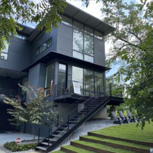18M² MODERN BLACK HOUSE FOR SALE