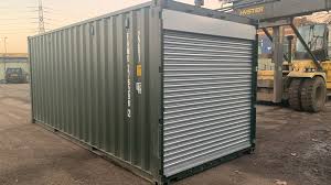 20-FOOT ROLLING DOOR SHIPPING CONTAINER