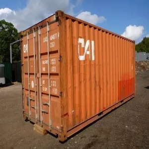 15-FOOT SHIPPING CONTAINER WITH ELECTRICAL
